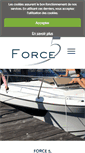 Mobile Screenshot of force-5.fr